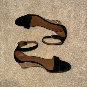 Tori Burch Mini Wedge Sandal